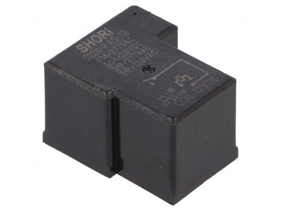 Releu Electromagnetic SPST-NO 12VDC PCB Serie S12H foto