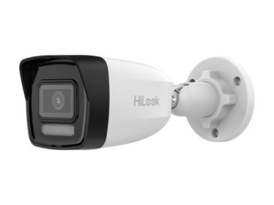 Camera supraveghere Hikvision HiLook IPC-B160HA-LU(4MM), 6MP, Smart Hybrid Light, 4mm, microfon, PoE, IP67 SafetyGuard Surveillance foto