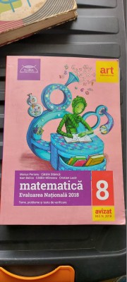 MATEMATICA CLASA A VIII A EVALUAREA NATIONALA PERIANU STANICA BALICA LAZAR foto