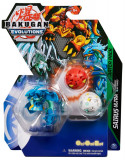 Set 3 jucarii - Bakugan Evolutions - Sairus Ultra, Colossus si Sectanoid | Spin Master