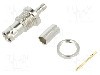 Conector HD-BNC, 75&Omega;, mama, aurit, AMPHENOL - 034-1053