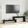 VidaXL Cabinet TV Stejar negru 180 x 30 x 43 cm Lemn compozit 875130
