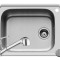 Set chiuveta inox Pyramis SPACE PLUS 1B LN si baterie FIDO Crom