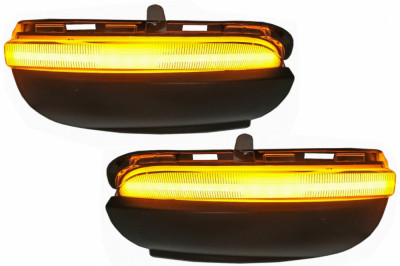 Indicator Dinamic Full LED pentru Oglinda Osram LEDriving DMI compatibil cu VW Golf VI (10.2008-08.2012) Touran I (05.2010-05.2015) Negru LEDDMI5K0BK foto