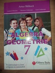 Algebra. Geometrie clasa a 7-a - Artur Balauca, Gabriel Mirsanu