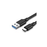 Ugreen Cablu de date și &icirc;ncărcare USB 3.0 - USB tip C 2m 3A - negru (20884)