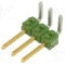 Conector 3 pini, seria AMPMODU MOD II, pas pini 2.54mm, TE Connectivity - 826631-3