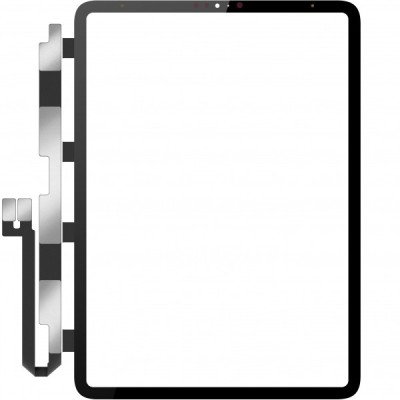 Touchscreen Forward Guard OCA pentru Apple iPad Pro 12.9 (2021), Negru foto
