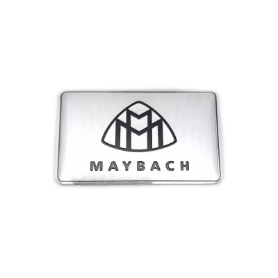 Emblema Maybach pentru Mercedes, 8x5cm, gri foto