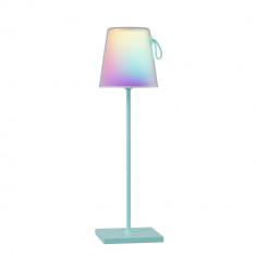 Lampa de masa LED cu atingere si schimbarea culorii, Dolly White RGBW, 5,5 W : Culoare - albastru