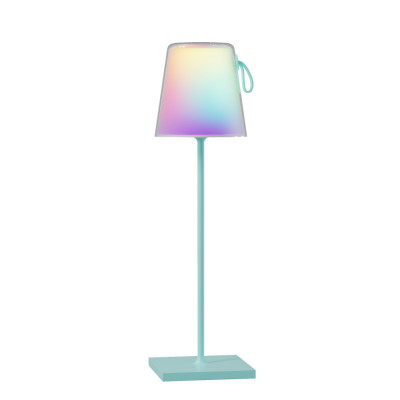 Lampa de masa LED cu atingere si schimbarea culorii, Dolly White RGBW, 5,5 W : Culoare - albastru foto