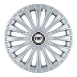 Set 4 Capace Roti, potrivite jantelor de R14, pentru Fiat, model dino cromat