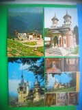HOPCT LOT 3227 - 4 CARTI POSTALE-SINAIA-JUD PRAHOVA-CIRCULATE, Circulata, Printata