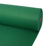 vidaXL Covor Simplu Verde 1,2 x 12 m Poliester 331343