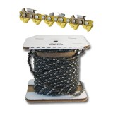 Rola lant drujba pas 3/8 Piccolo / 30.5m Forester (colt drept)