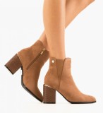 Cumpara ieftin Botine dama Ynny Camel