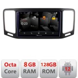 Navigatie Android VW Sharan 2011-2020, 2K QLED, 8GB RAM, 128GB