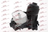 Radiator ulei Audi A4 20, A5 20, A6 20, A7 20, Q5 20; motor 2.0 TDI, carcasa filtru ulei din plastic, dimensiuni [mm] 140x80x55; 05L115389AB;