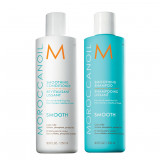 Pachet pentru netezirea parului Sampon+Balsam, 250+250 ml, Moroccanoil