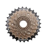 Pinion Bicicleta Filetat Shimano Tourney MF-TZ20, 6 viteze, 14-28T, maro Ultimate FactoryBikes