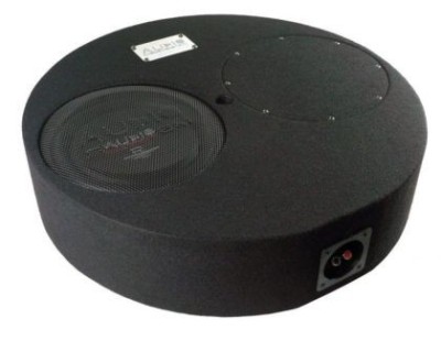 Subwoofer pasiv cu incinta 14L Audio System SUBFRAME R10 FLAT EVO2, 300 watts, 4 ohm, 250 mm, 10&amp;quot;, roata de rezerva CarStore Technology foto