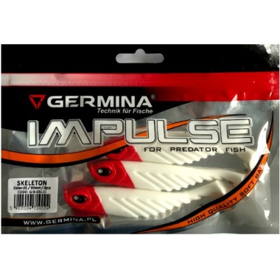 Shad Germina Impulse Skeleton 9.5cm culoare 01 foto