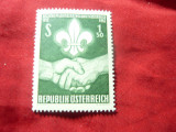 Serie 1 valoare Austria 1962 - Emblema, Nestampilat