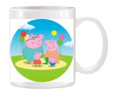 Cana alba personalizata Purcelusa Peppa, Peppa Pig, Disney,, INOVATIX&reg;. 330ml, Oem