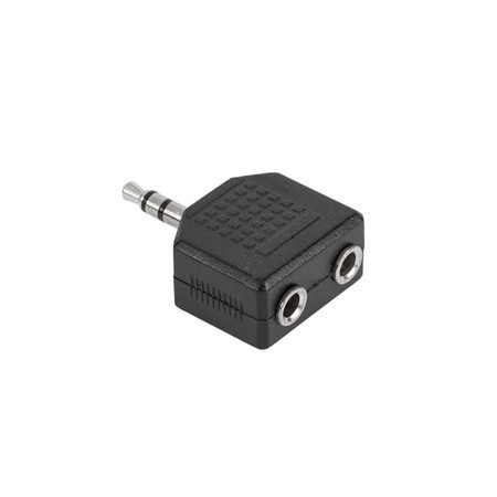 ADAPTOR JACK 3.5 TATA-2X3.5 MAMA - ZLA0293