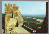CPIB 23828 CARTE POSTALA - TARGU NEAMT. RUINELE CETATII NEAMTULUI, CIRCULATA, 1977, STAMPILE, TIMBRU