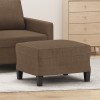 VidaXL Taburet, maro, 60x50x41 cm, material textil