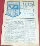 Program meci fotbal VICTORIA Bucuresti - FC OLT (27.04.1986)