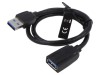 Cablu USB 3.0 A-A 0.5m Negru, Vention