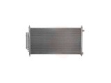 Condensator climatizare Honda FRV, 08.2004-09.2009, motor 1.7, 92 kw benzina, cutie manuala/automata, full aluminiu brazat, 770 (730)x390 (375)x16 mm