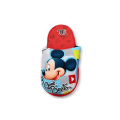 Papuci de casa pentru baietei Mickey Mouse Setino 870-141, Rosu foto