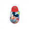Papuci de casa pentru baietei Mickey Mouse Setino 870-141, Rosu