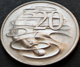 Cumpara ieftin Moneda 20 CENTI - AUSTRALIA, anul 1981 * cod 4192 = excelenta, Australia si Oceania