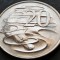 Moneda 20 CENTI - AUSTRALIA, anul 1981 * cod 4192 = excelenta