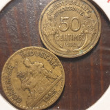 Franta 50 centimes 1925-39, Europa
