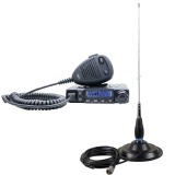 Pachet Statie Radio CB PNI Escort HP 6500 ASQ cu Antena Magnetica ML145, 4W, FM/AM, ASQ