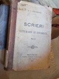 Alexandru Odobescu - Scrieri literare si istorice (volumul 2, 1887)