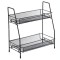 Suport organizator din metal cu 2 etajere