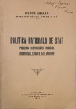 Politica nationala de stat. Problema nationalizarei oraselor, minoritatile etnice si alte chestiuni - Victor Iamandi