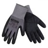 Mănuși Grădinărit Nitril Gri-Negru Nr.10 Respirabile CE Aderente Flexibile Nailon Elastan Universal