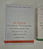 Nicolae Zegheru Dictionar Enciclopedic de Geodeie Topografie Fotogrammetrie Teledetectie Cartografie Cadastru Englez roman englez Autograf