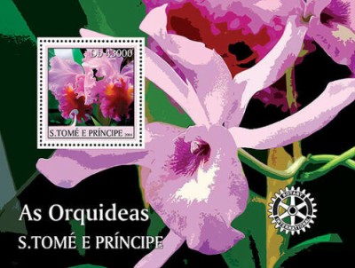 SAO TOME 2004 ORHIDEE foto