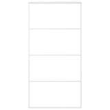 Cumpara ieftin Usa glisanta, alb, 102,5x205 cm, sticla mata ESG si aluminiu