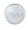 Moneda Germania 5 mark/marci 1972 F, stare foarte buna, curata, Europa, Argint