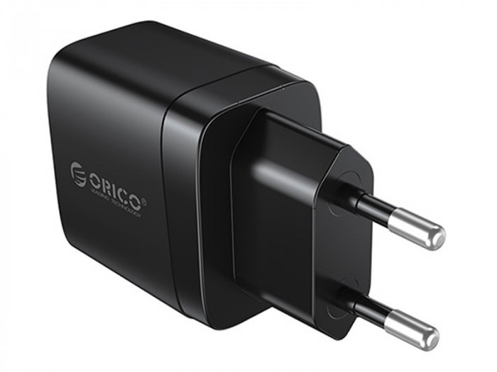 Adaptor incarcator priza Orico Rapid 20W USB + USB-C Fast Charging