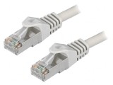 Cablul Patch Cord F/UTP Cat6 Ecranat 20m Gri, Logilink